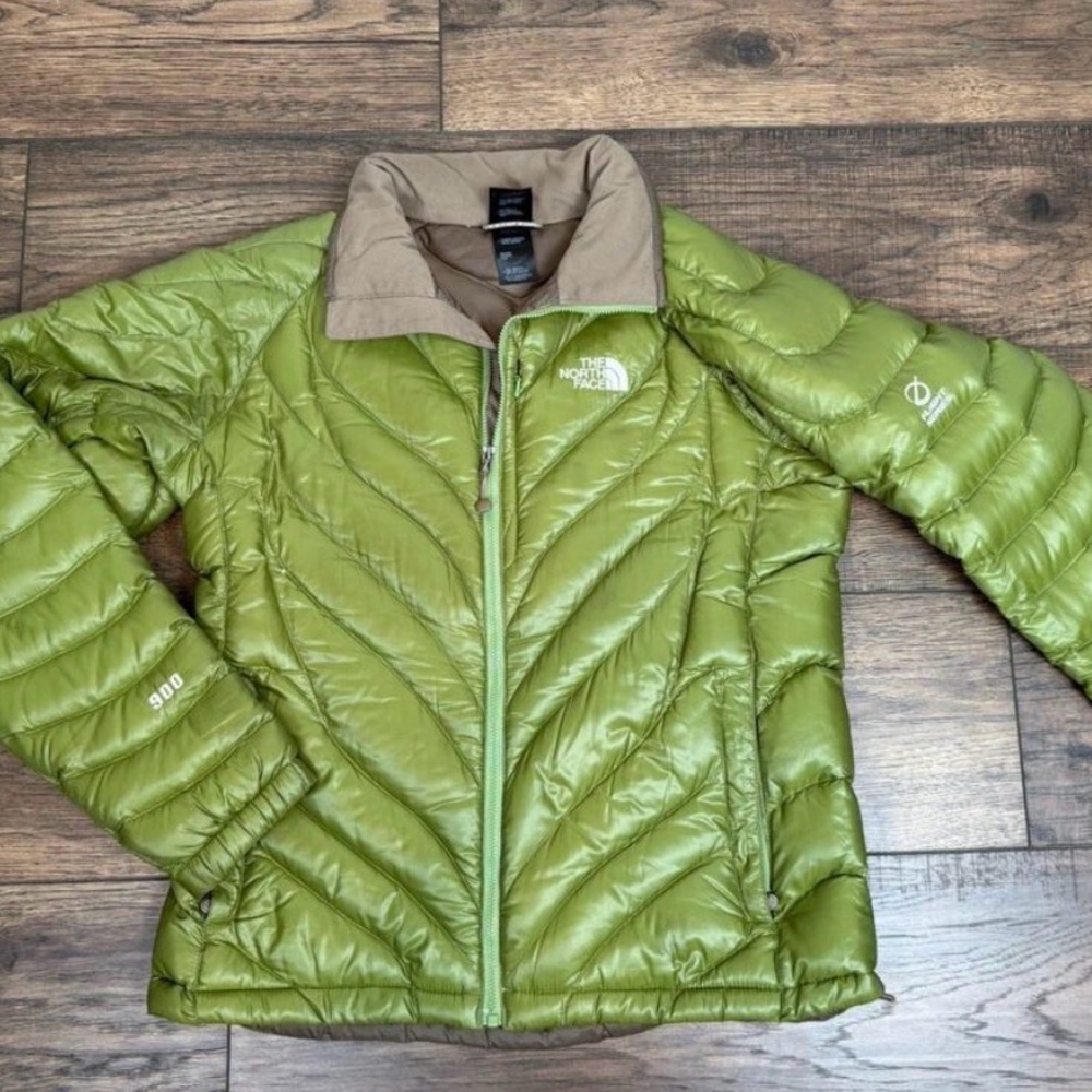 The North Face Green Puffer Jacket